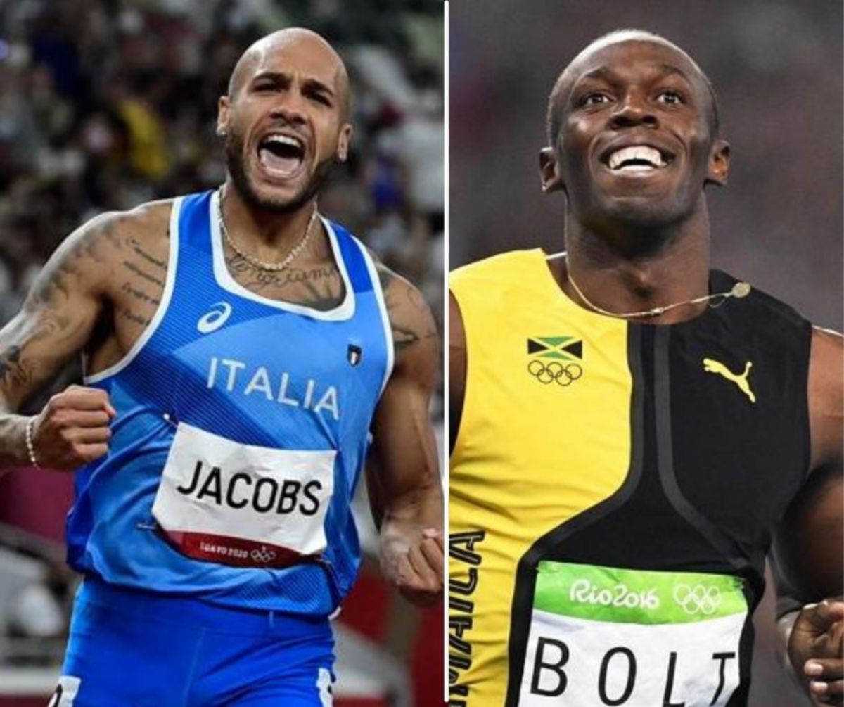 Jacobs (kiri) dan Usain Bolt cetus sensasi acara pecut. FOTO Agensi