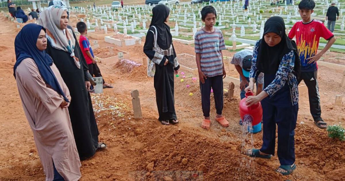 Jenazah Mohd Danish selamat dikebumikan
