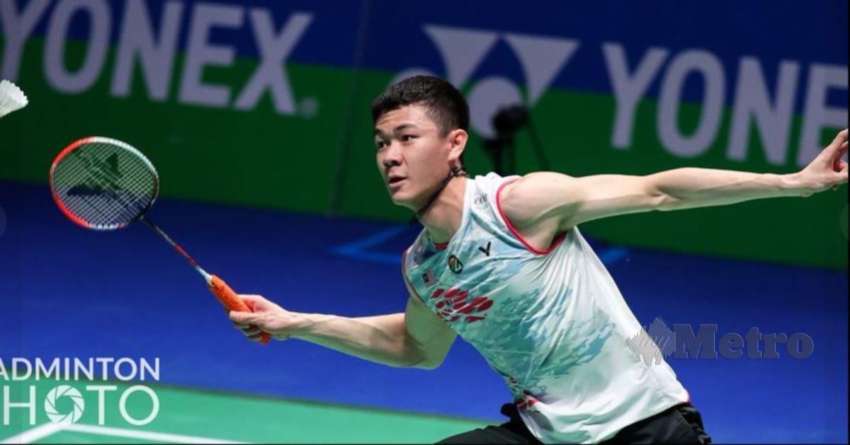 PEMAIN badminton perseorangan profesional negara, Lee Zii Jia. FOTO ihsan BAM