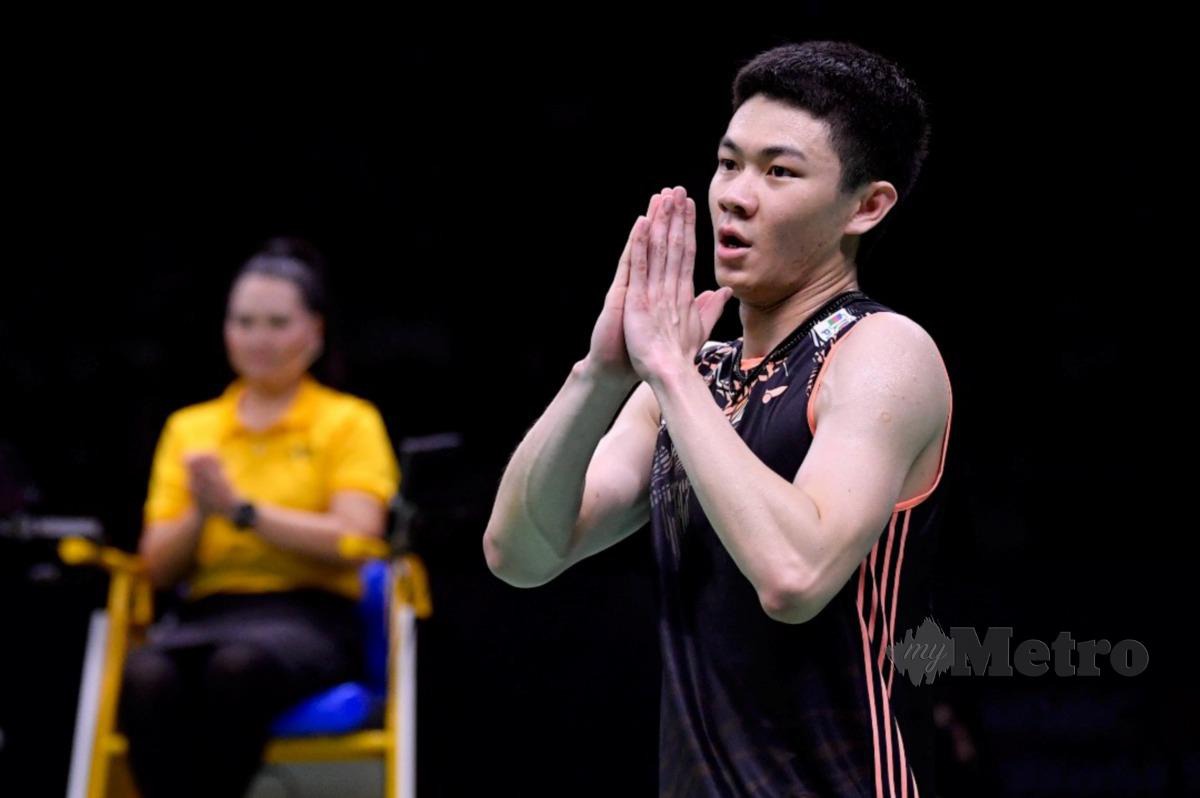 LEE Zii Jia muncul juara Terbuka Thailand, semalam. FOTO ihsan PERSATUAN BADMINTON THAILAND 