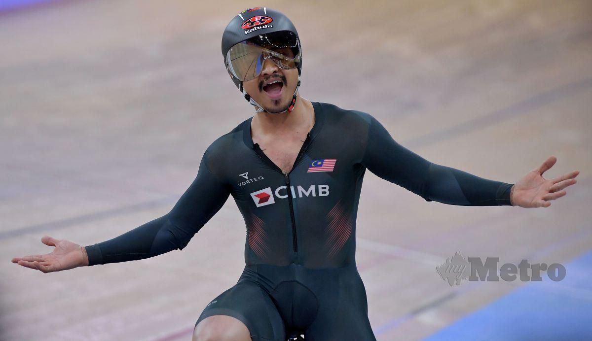 AZIZUL bakal beraksi di Olimpik Tokyo. FOTO AFP