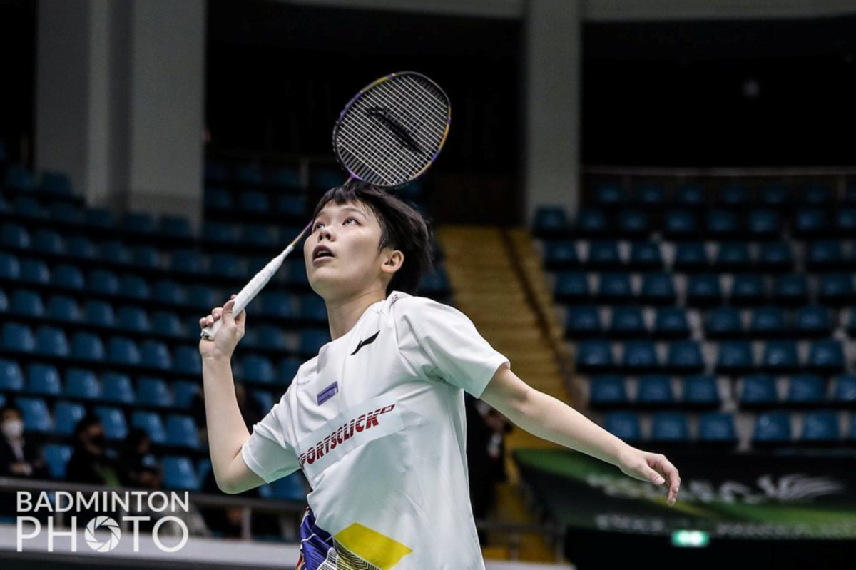 JIN Wei tewaskan pemain tuan rumah. FOTO Badminton Photo