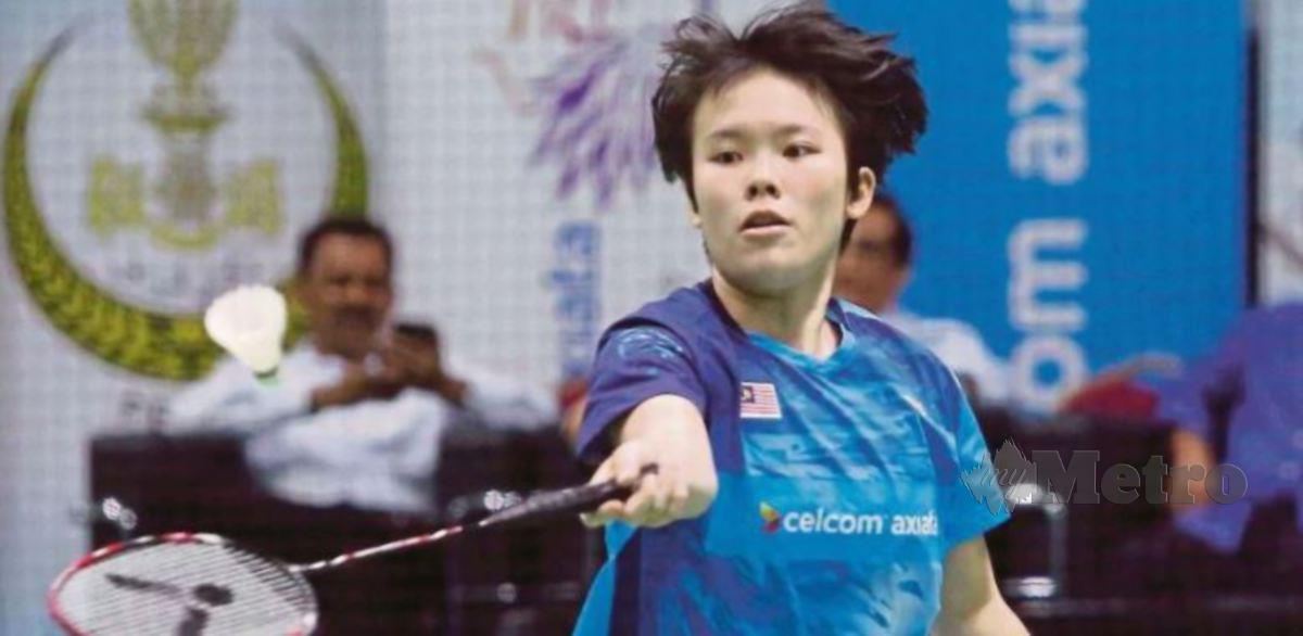 Pemain perseorangan badminton negara, Goh Jin Wei.
