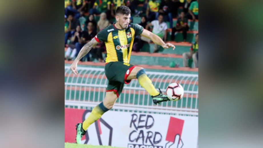 Rodriguez mahu hadiah gol buat Kedah di tempat sendiri. FOTO NSTP 