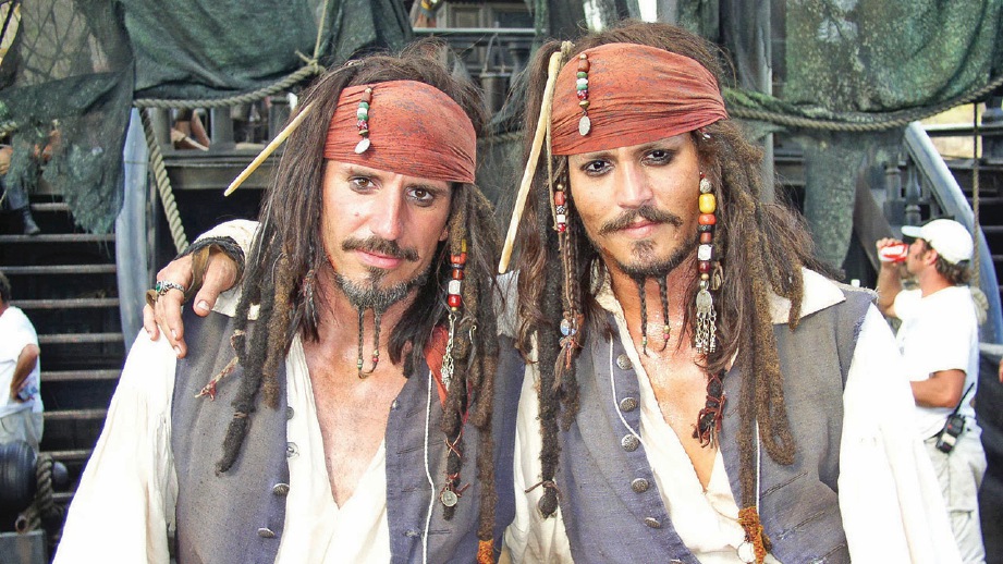 Johnny Depp (kanan) dan Tony Angelotti