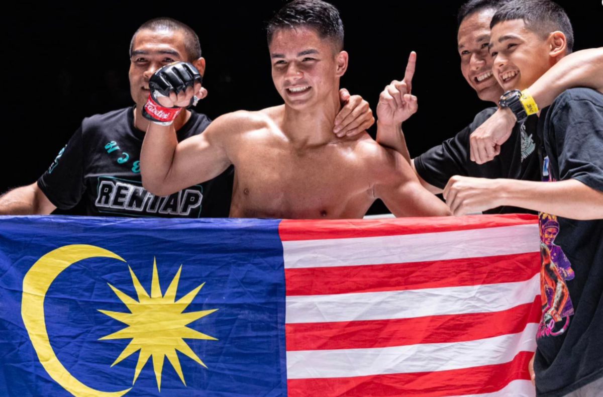 JOJO dapat kontrak RM472,000  daripada One Championship. FOTO FB Rentap Muay Thai Gym