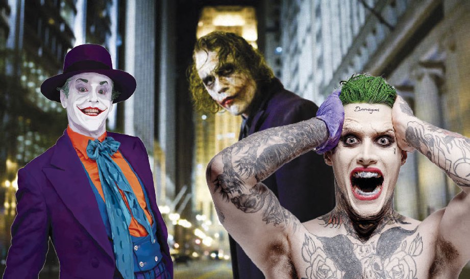 SEJAK muncul dalam komik Batman pada 1940, Joker terus diangkat sebagai watak jahat paling popular hingga kini.