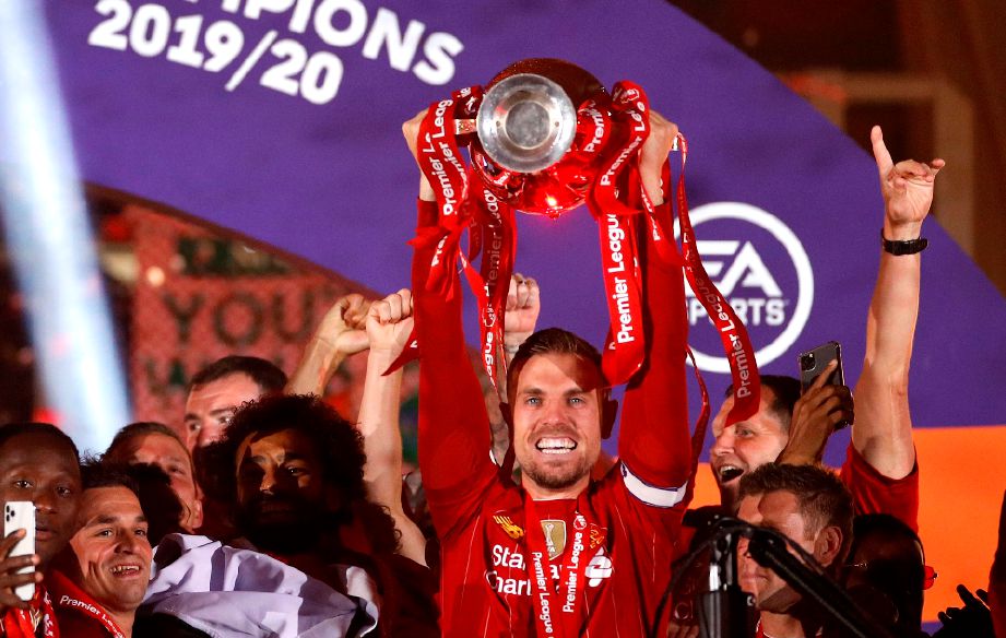 HENDERSON kapten Liverpool. FOTO AFP