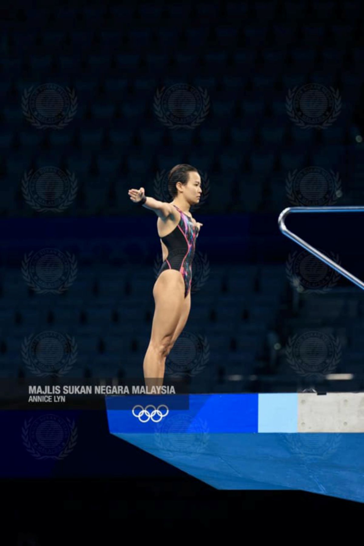 AKSI Jun Hoong di Olimpik Tokyo. FOTO Majlis Sukan Negara