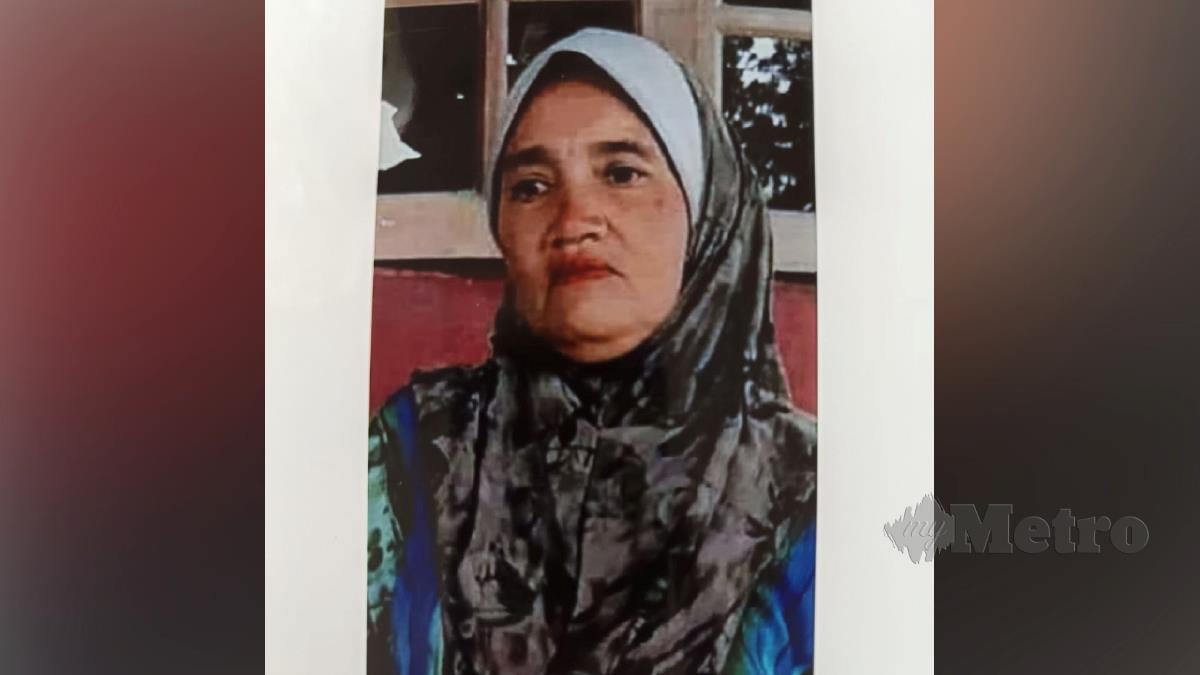 ROKIAH yang dilaporkan hilang sejak 23 Jun lalu di Pauh, Arau ditemukan selamat di Kodiang hari ini. FOTO Aizat Sharif