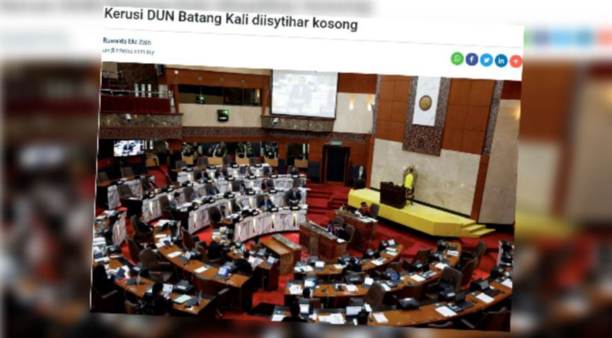 LAPORAN Harian Metro sebelum ini.