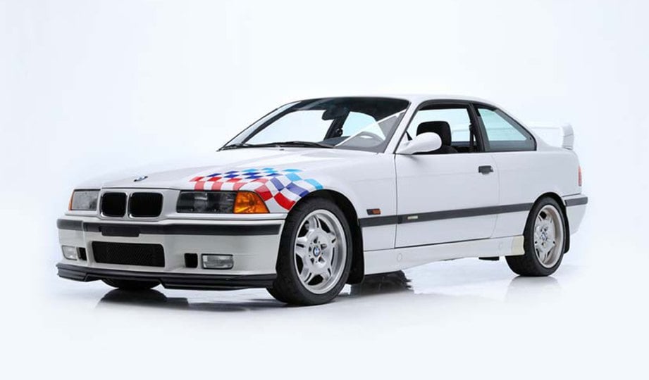 BMW M3 Lightweight milik Paul Walker yang dilelong. FOTO Agensi