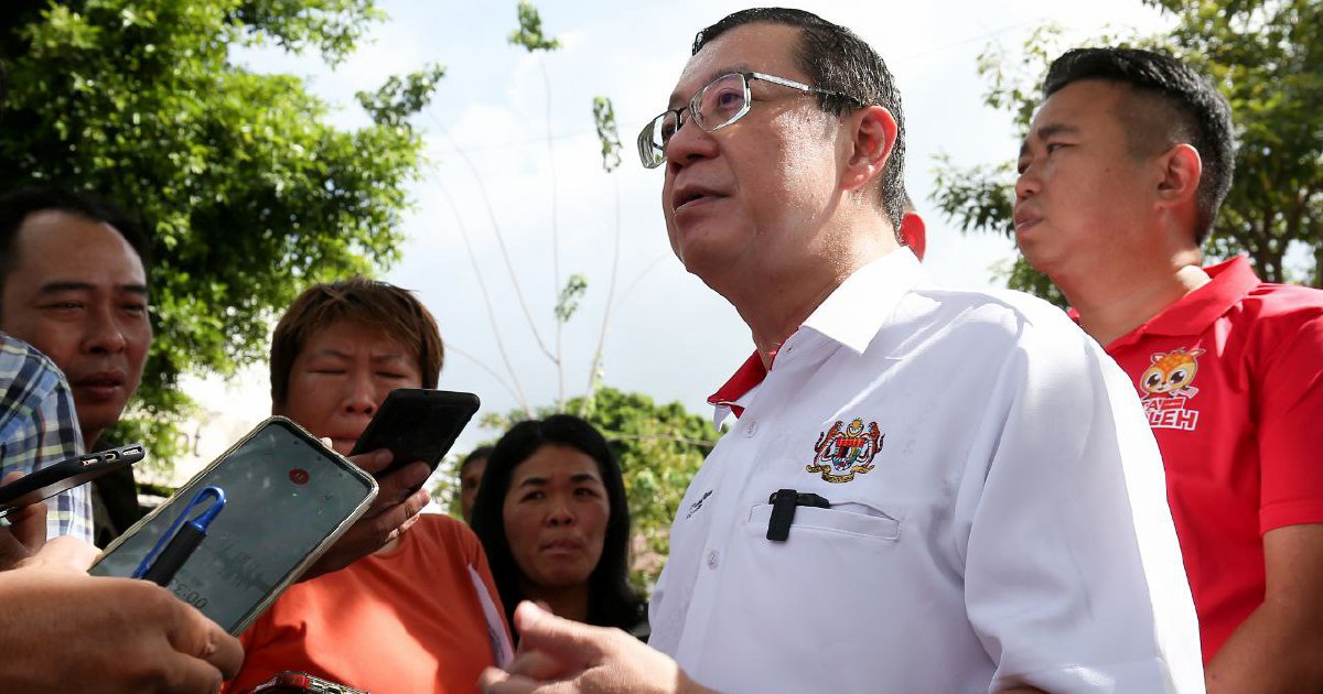 KKD diminta ambil tindakan, Lim Guan Eng nafi dakwa PN roboh tokong