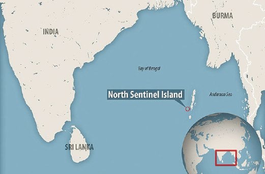 BAGI melindungi kaum Sentinel dan pelancong kerajaan India mewujudkan  zon larangan sejauh lima kilometer.