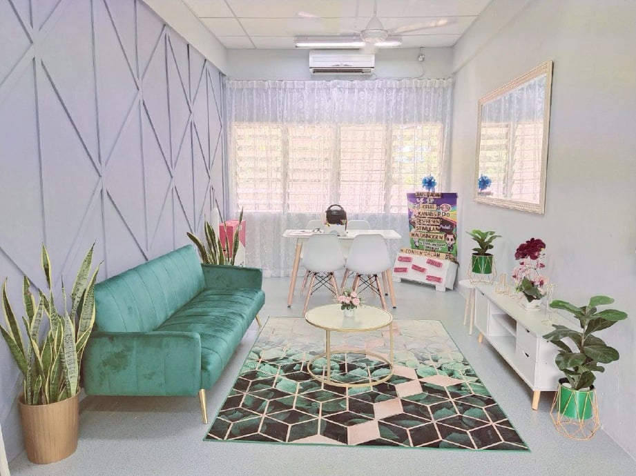 TENANG dan selesa bilik kaunseling dan bilik operasi PRS SK Rambong Pulai.