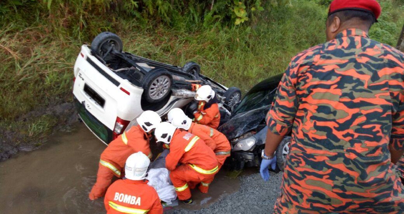 Wanita maut kemalangan tiga kereta  Harian Metro