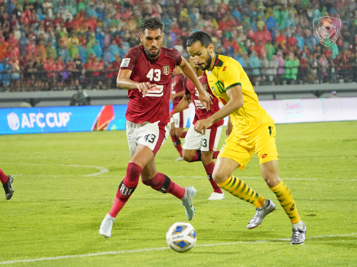 ANTARA aksi Kedah bertemu Bali United. FOTO KDA FC
