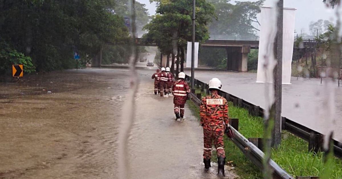 Banjir kilat di tiga mukim di Sungai Petani