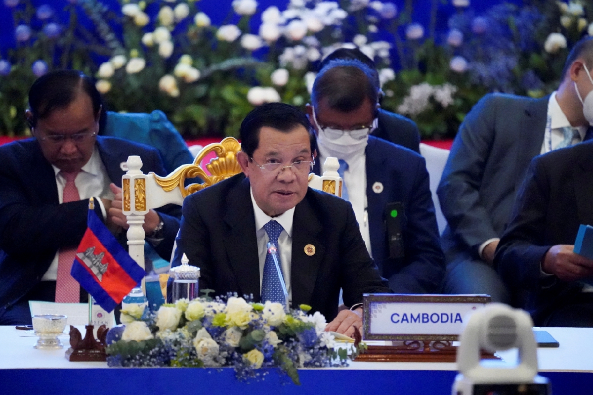 Samdech Techo Hun Sen. FOTO REUTERS