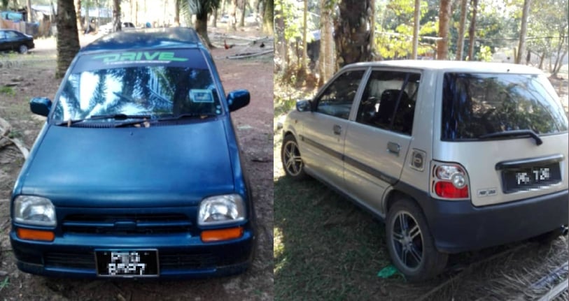 Sorok kereta dalam ladang kelapa sawit  Harian Metro