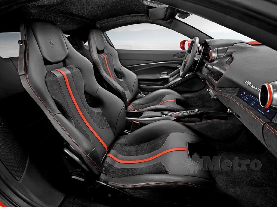 MODEL dua tempat duduk itu diinspirasikan daripada model klasik Berlinetta.