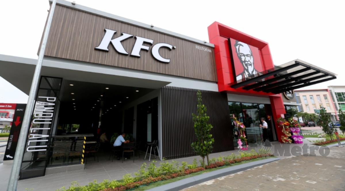 Restoran KFC di Bandar Sri Sendayan, Negeri Sembilan. - FOTO NSTP