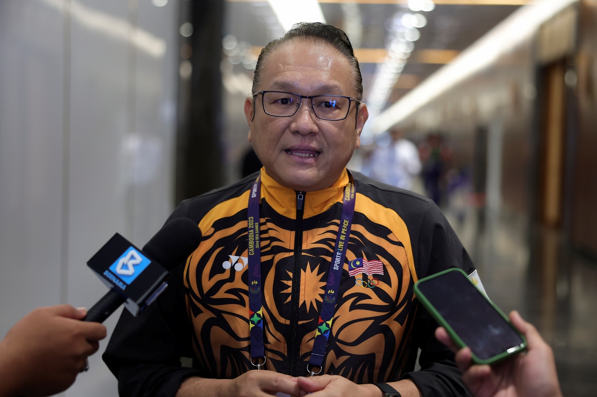 PRESIDEN Persekutuan Wushu Malaysia, Datuk Chong Kim Fatt. -FOTO Bernama 