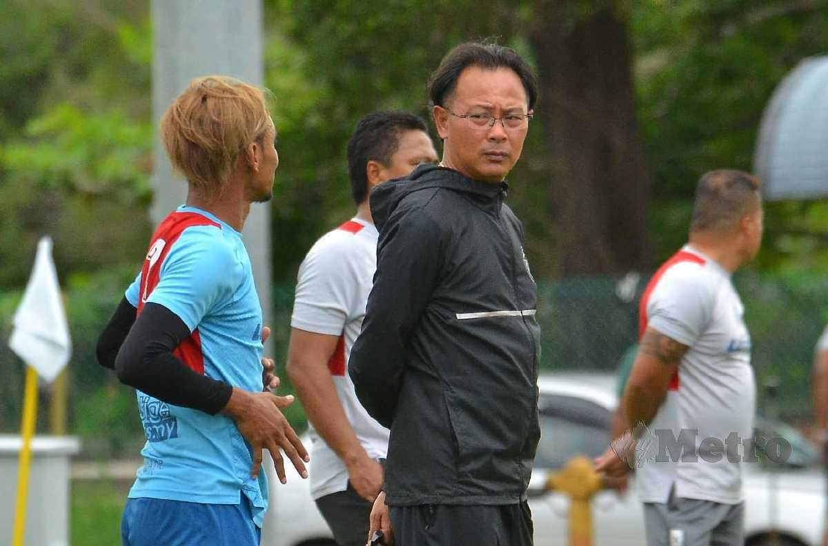 KETUA jurulatih Sabah FC, Datuk Ong Kim Swee. FOTO ihsan SABAH FC