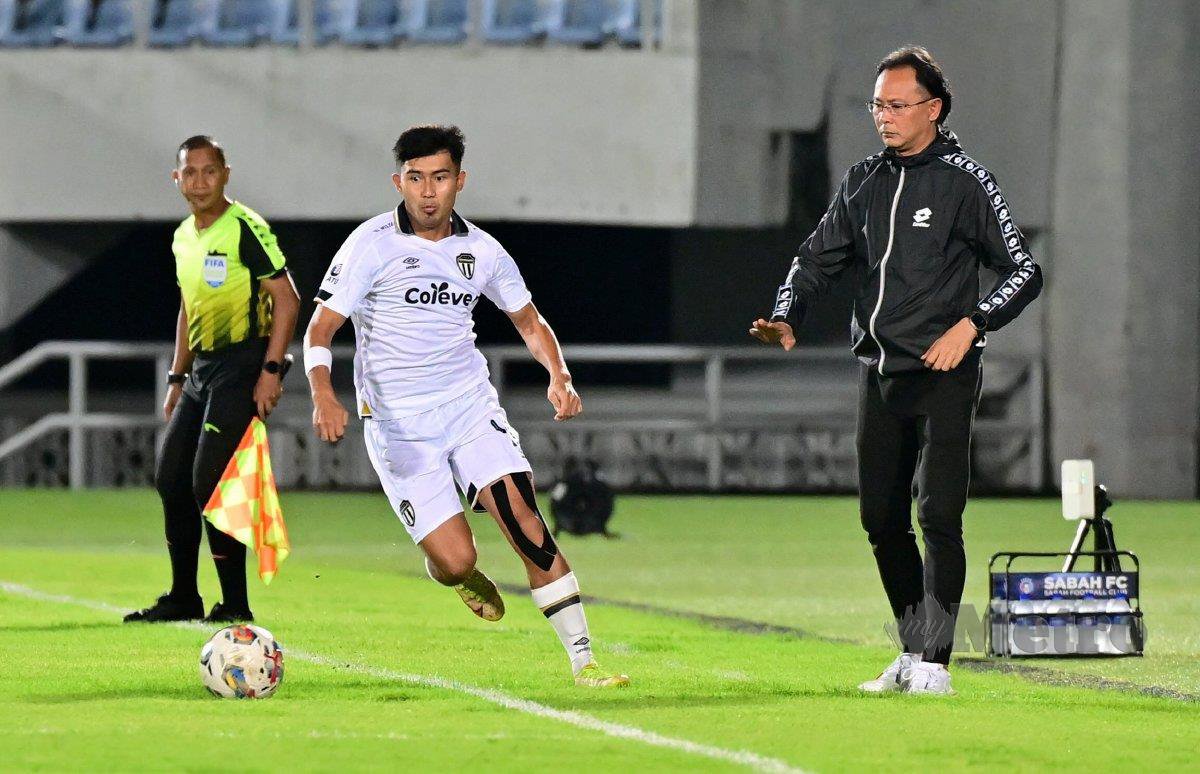 PENGENDALI Sabah FC, Datuk Ong Kim Swee. -FOTO NSTP