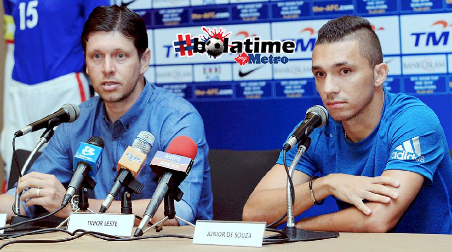 BEKAS jurulatih Timor Leste, Fabio Maciel kini membimbing Kuala Lumpur bagi menempuh saingan Liga M. Foto fail