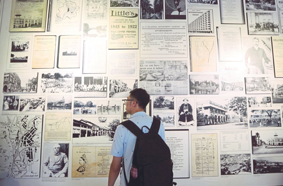 KERATAN akhbar dan gambar lama Kuala Lumpur yang menarik untuk dilihat.