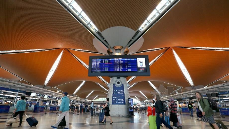 LAPANGAN Terbang Antarabangsa Kuala Lumpur (KLIA). FOTO Arkib NSTP 