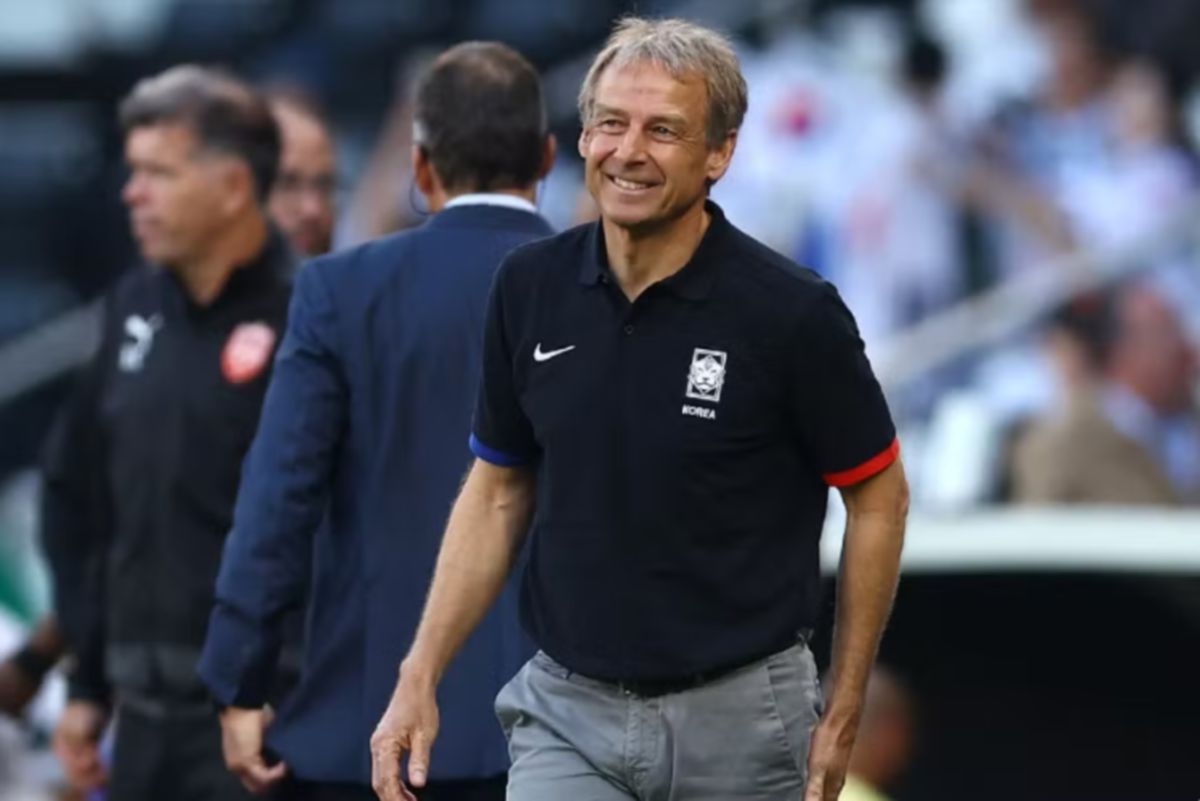 PENGENDALI Korea Selatan, Jurgen Klinsmann. FOTO Reuters