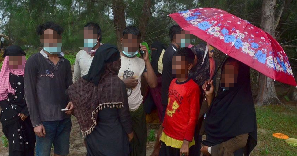 Pelarian Rohingya Tunggu Masa Mendarat Di Malaysia Melalui Laut