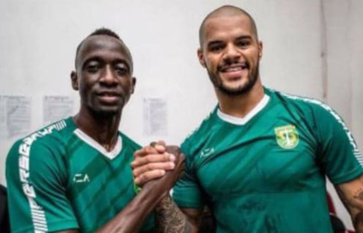 KONATE (kiri) dan David Da Silva antara pemain dikaitkan dengan TFC musim depan. Foto Ihsan FB