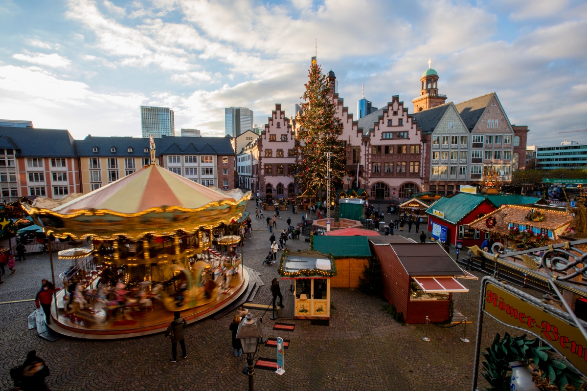 SALAH satu Pasar Krismas di Frankfurt, Jerman. FOTO EPA 