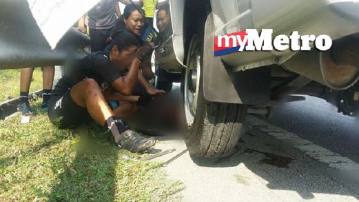 Pelumba basikal pelapis kebangsaan kemalangan Harian Metro