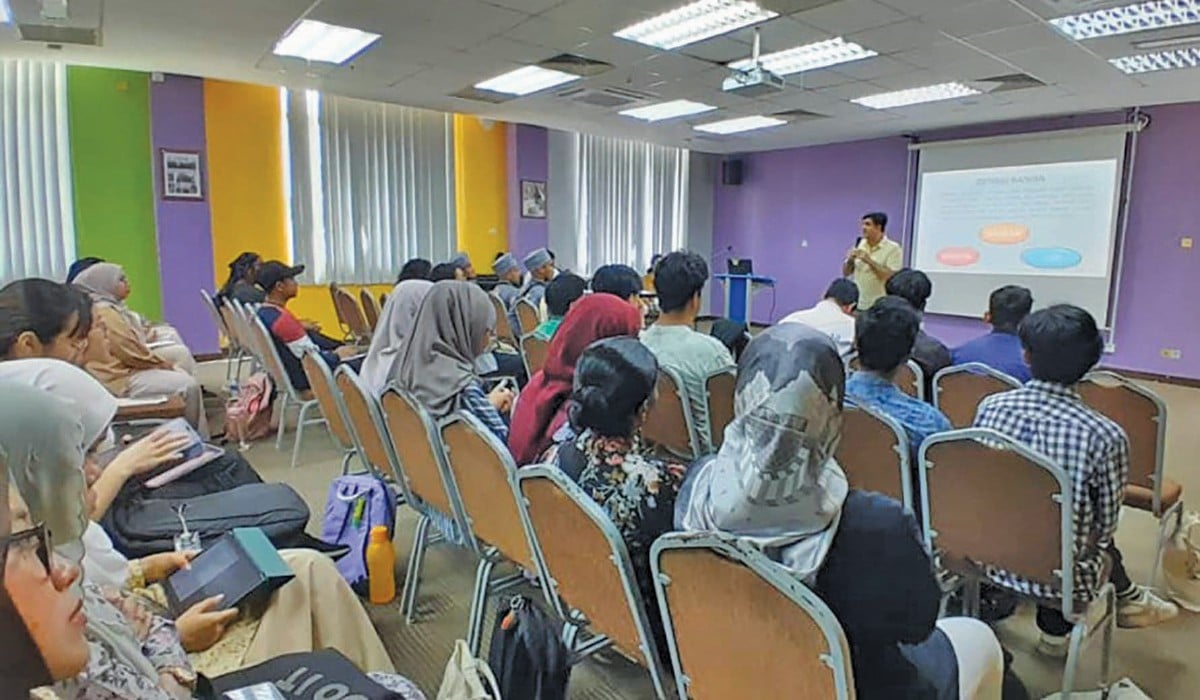 ANTARA program kesedaran yang dijalankan di Universiti Malaysia Terengganu baru-baru ini