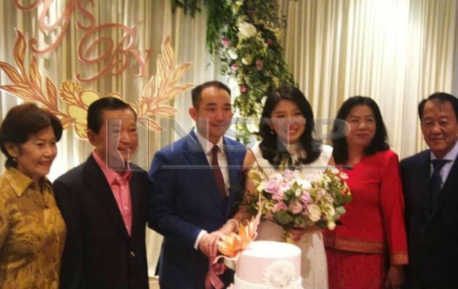 Yeo Bee Yin melangsungkan perkahwinan dengan anak bongsu kepada jutawan Tan Sri Lee Shin Cheng.