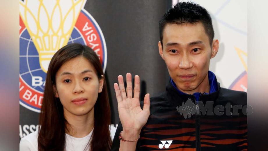 Mew Choo (kiri) berharap Chong Wei akan membawanya berbulan madu ke Amerika Syarikat. FOTO REUTERS 