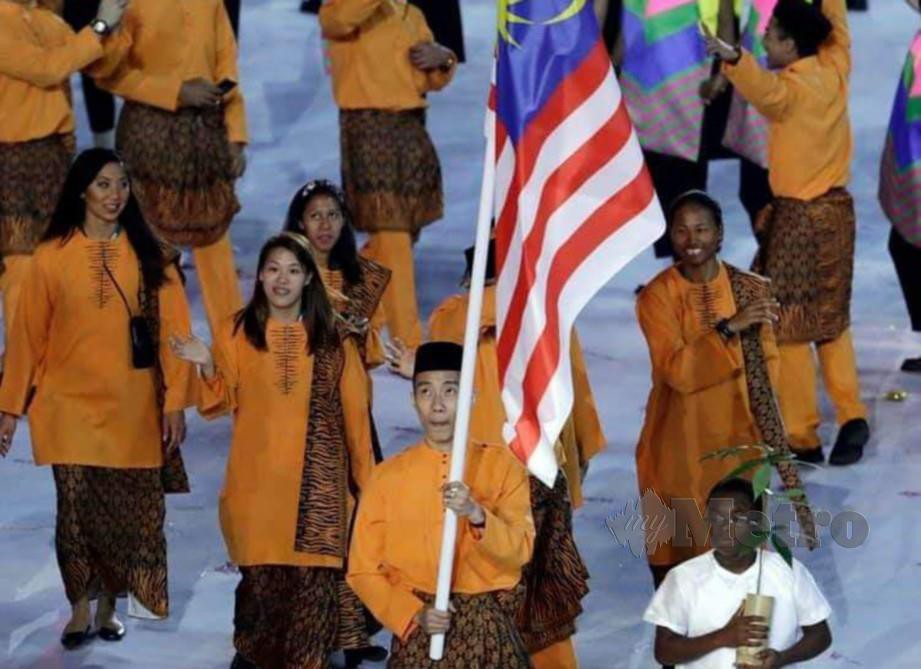 Chong Wei mengalas tanggungjawab pembawa Jalur Gemilang di Olimpik Rio 2016.