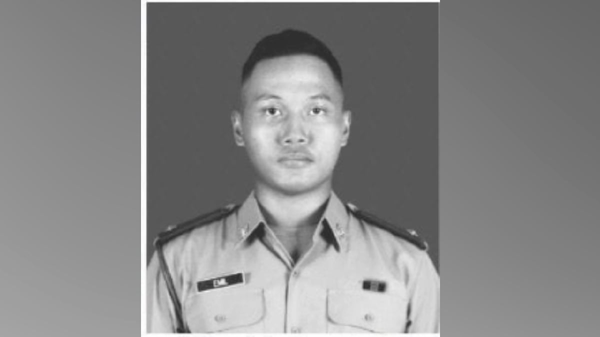 ALLAHYARHAM Leftenan Muda Emil Syahid Iskandar. FOTO Ihsan FB Tentera Darat Malaysia