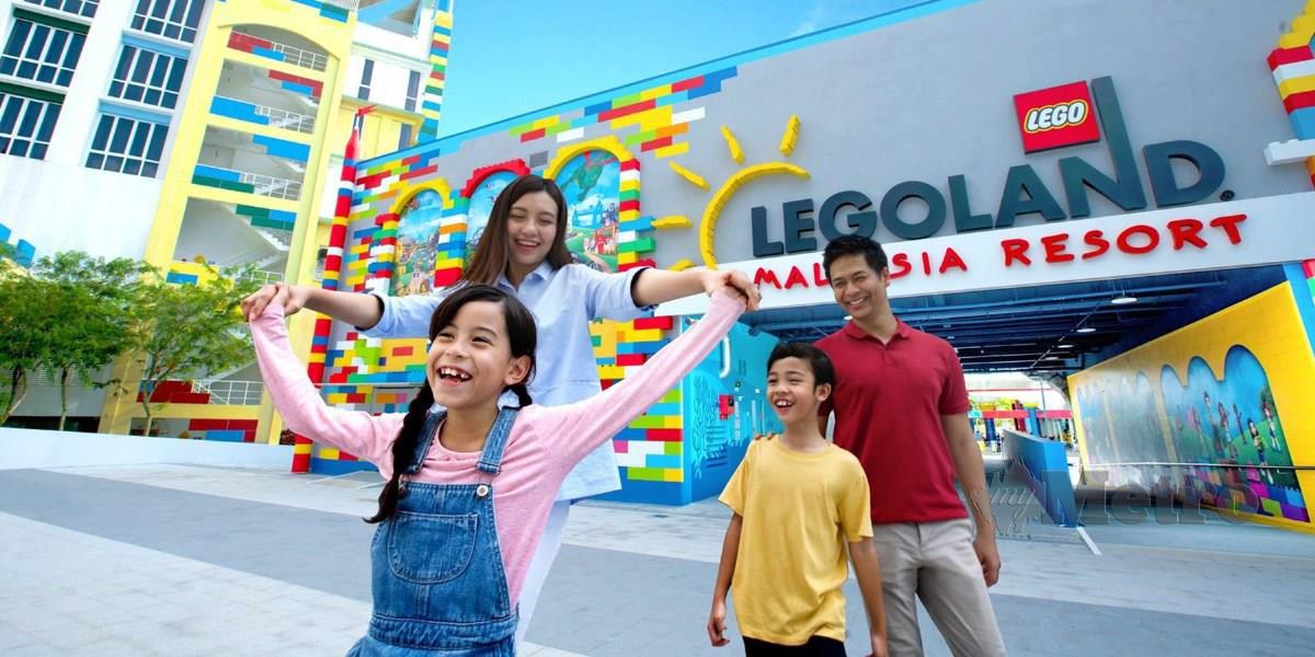 Legoland Malaysia Resort mula beroperasi semula sejak 14 Oktober lalu.