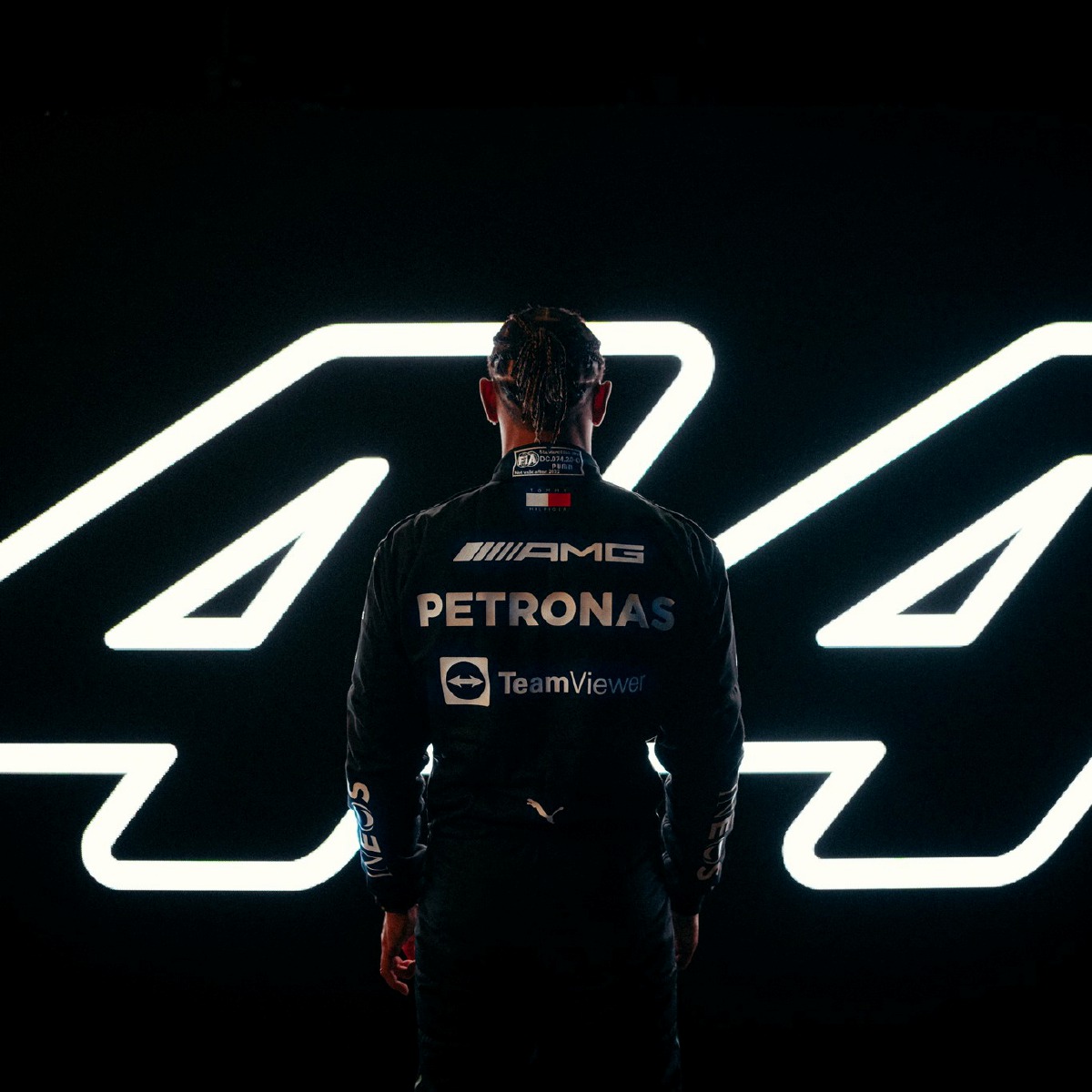 GAMBAR terbaru Hamilton yang dimuat naik di media sosial rasmi Mercedes. FOTO Mercedes F1