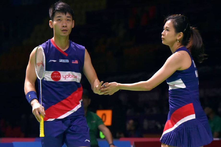 PENG Soon (kiri) dan Liu Ying kekal mendapat tajaan dari Li-Ning. FOTO Ihsan Li-Ning 