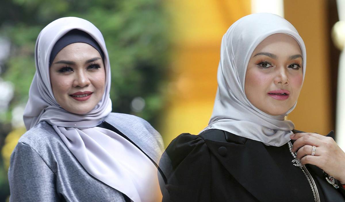 LIZA Hanim dan Siti Nurhaliza. FOTO Arkib NSTP