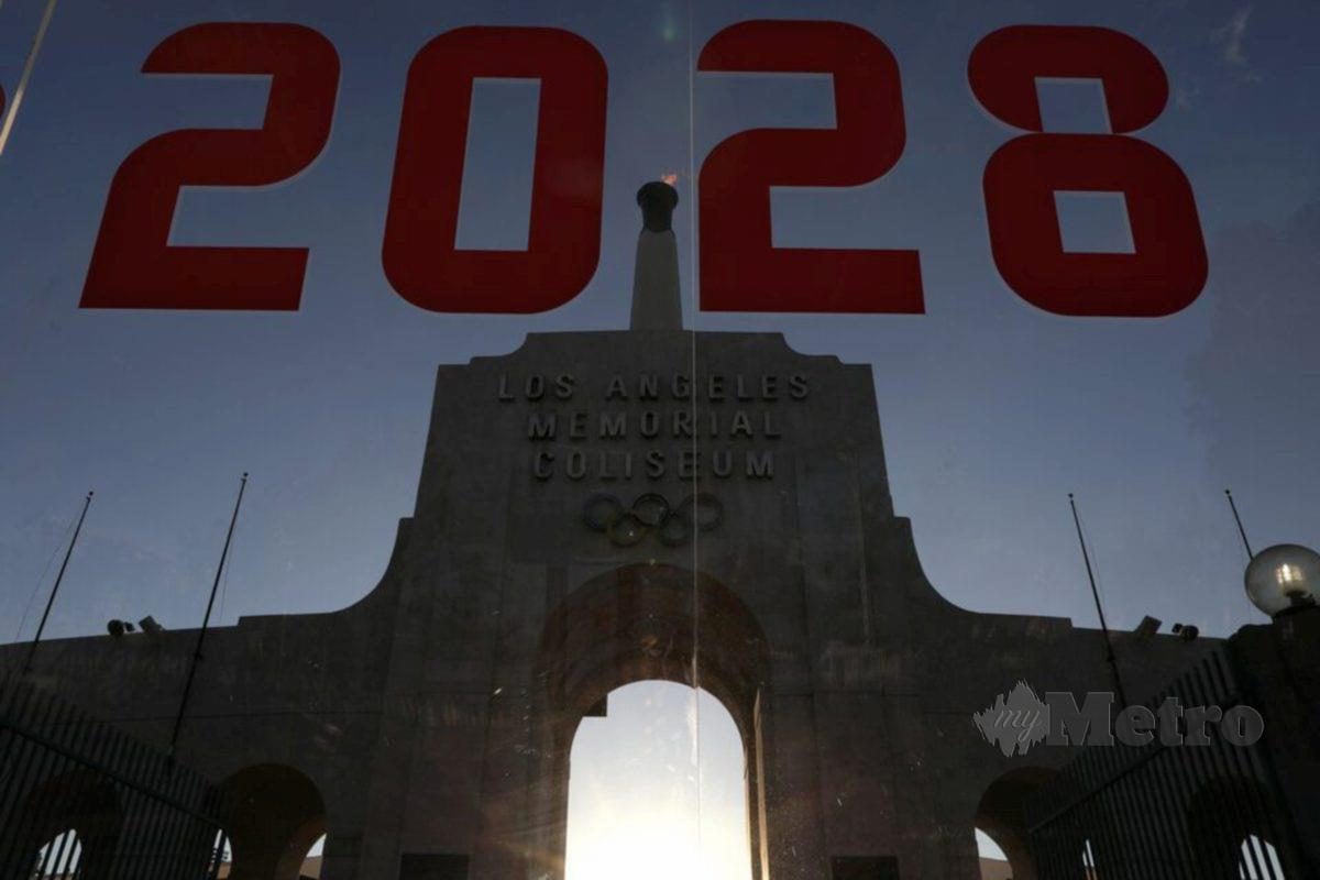 Sukan Olimpik 2028 bakal berlangsung di Los Angeles-Reuters