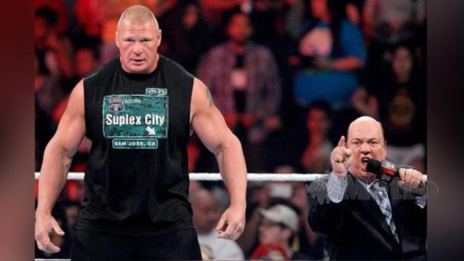 Lesnar tewaskan Velasquez. FOTO WWE 