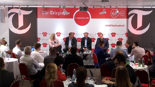Redknapp ketika Telegraph Total Football Live dengan kerjasama Virgin Media di London. - The Telegraph