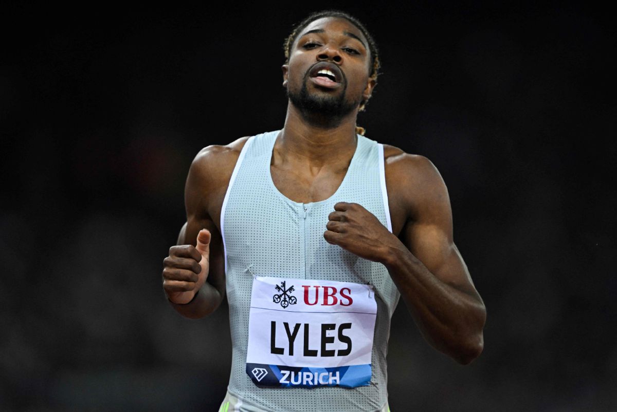 LYLES atlet lelaki terpantas dunia.